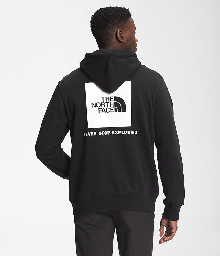The North Face Mens Hoodie Box NSE Pullover 801MRPVBK - Black